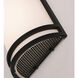 Elston LED 10 inch Black Outdoor Wall Sconce