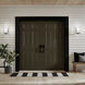 Tremillo 1 Light 12 inch Black Outdoor Wall, Small