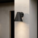Mik 1 Light 6.25 inch Matte Black Outdoor Wall Light