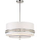 Sutton 4 Light 24.38 inch Polished Nickel Pendant Ceiling Light