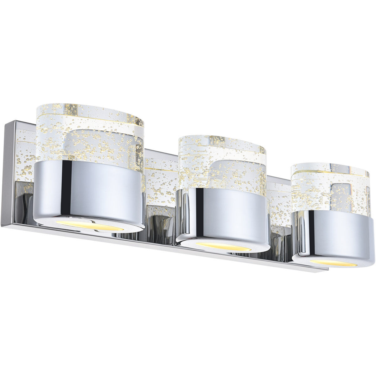 Pollux LED 19.21 inch Chrome Wall Sconce Wall Light