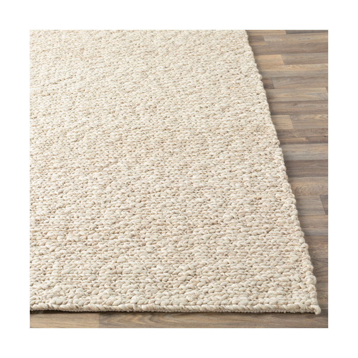Kapara 36 X 24 inch Beige/Dark Brown Rugs, Rectangle