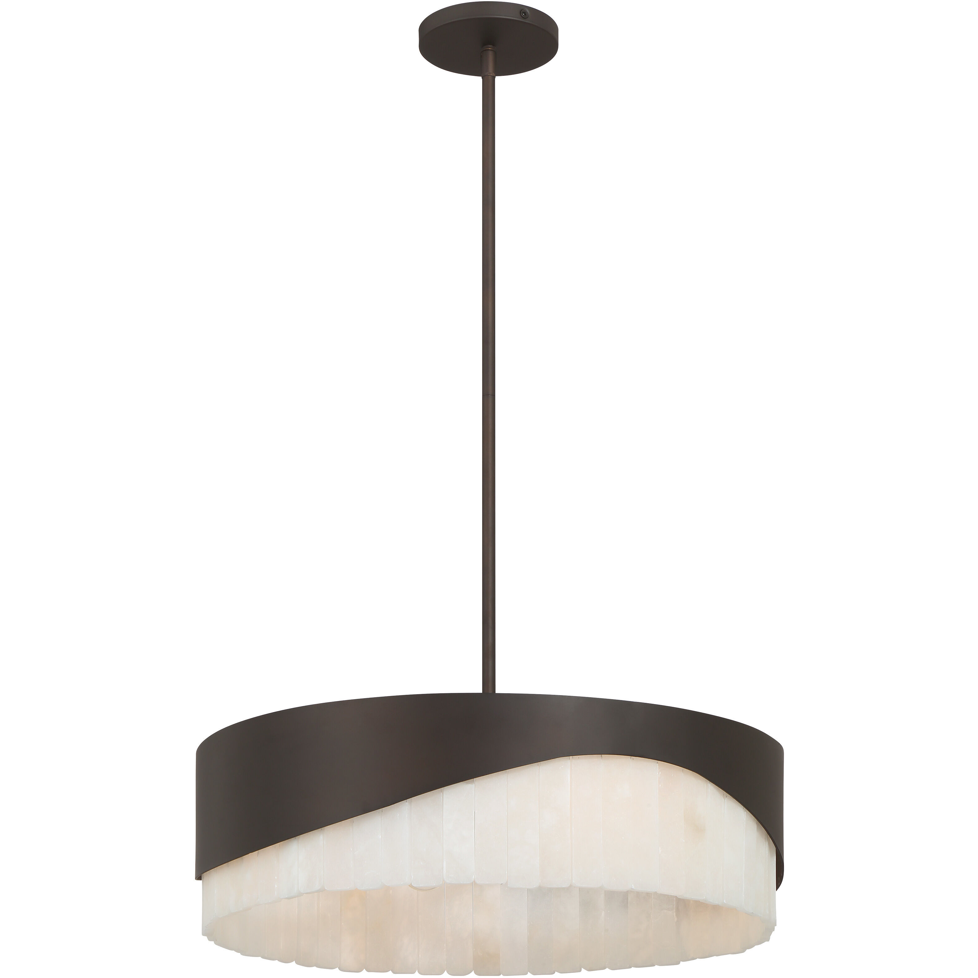 Sway 4 Light 20 inch Dark Bronze Pendant Ceiling Light