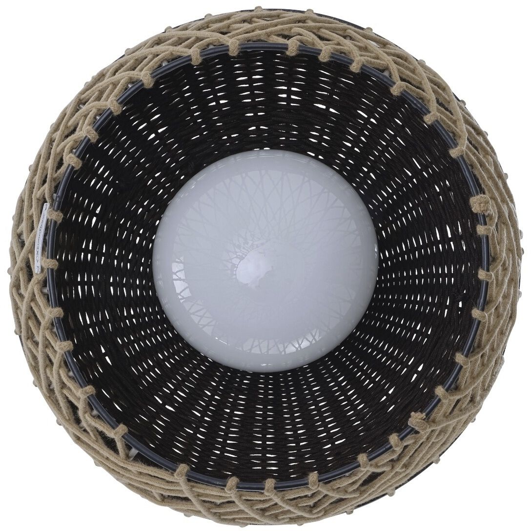 Hannah 1 Light 22 inch Black Outdoor Pendant, Both Indoor/Outdoor