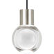 Sean Lavin Mina LED 5 inch Satin Nickel Pendant Ceiling Light