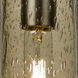 Juni 10 1 Light Satin Nickel Pendant Ceiling Light in Latte Bubble Glass