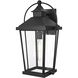 Luz 1 Light 20 inch Black Outdoor Wall Sconce