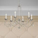 Pennington 6 Light 28 inch Brushed Nickel Chandelier Ceiling Light