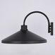 Highland Park 1 Light 11.75 inch Matte Black and White Outdoor Wall