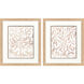 Woodland Animals Brown and Beige and Metallic and Neutral Framed Art, Propac