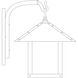 Timber Ridge 1 Light 12 inch Antique Brass Wall Mount Wall Light in Rain Mist