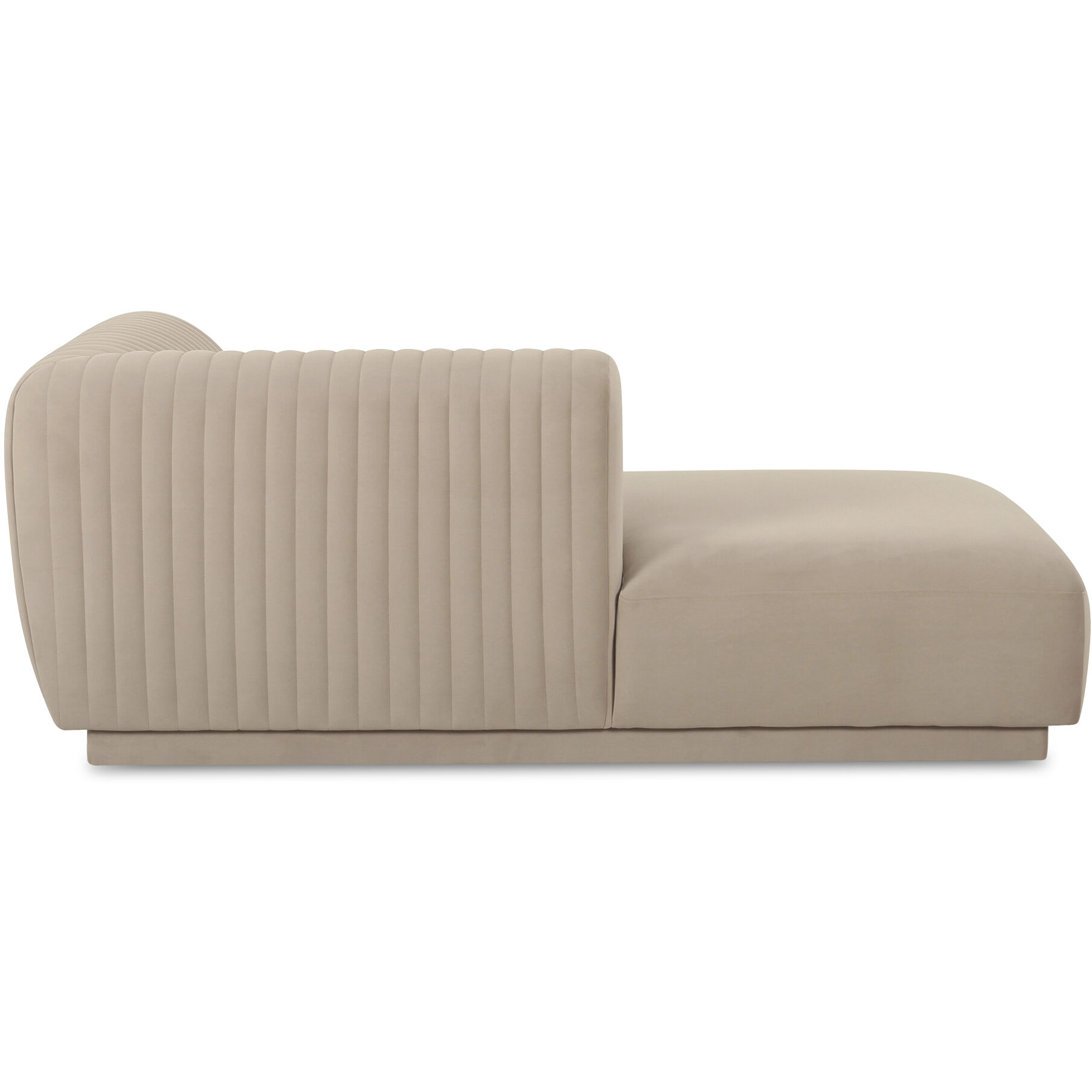 Zandro Beige Sectional, Left