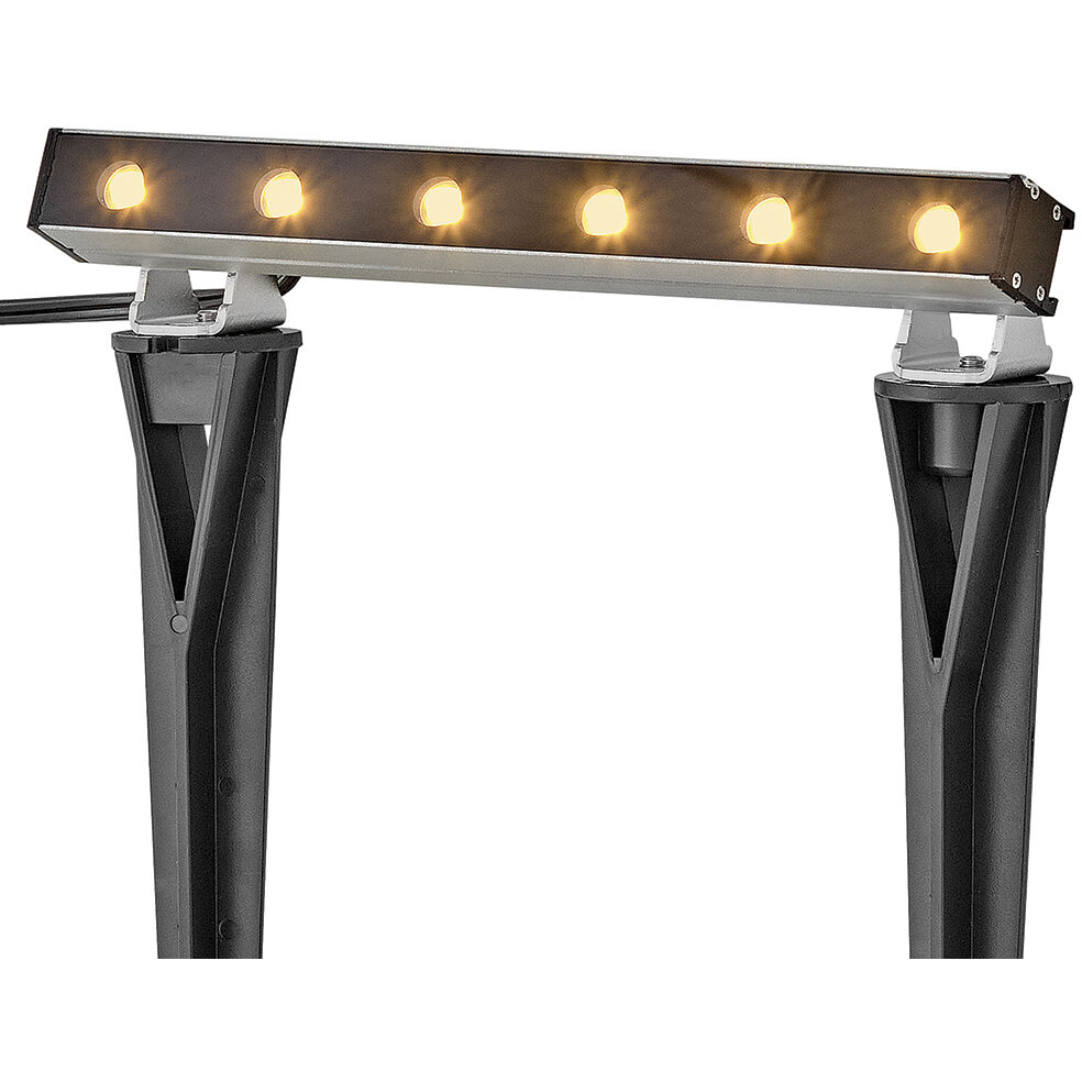 Vestra 12v 6 watt Antique Brushed Aluminum Landscape Wall Wash