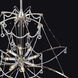 Gambari 8 Light 39 inch Satin Nickel Chandelier Ceiling Light