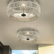 Seabrooke 2 Light 6.63 inch Natural Black Outdoor Ceiling