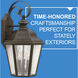 Estate Series Edgewater Outdoor Wall Mount Lantern in Oil Rubbed Bronze, Non-LED