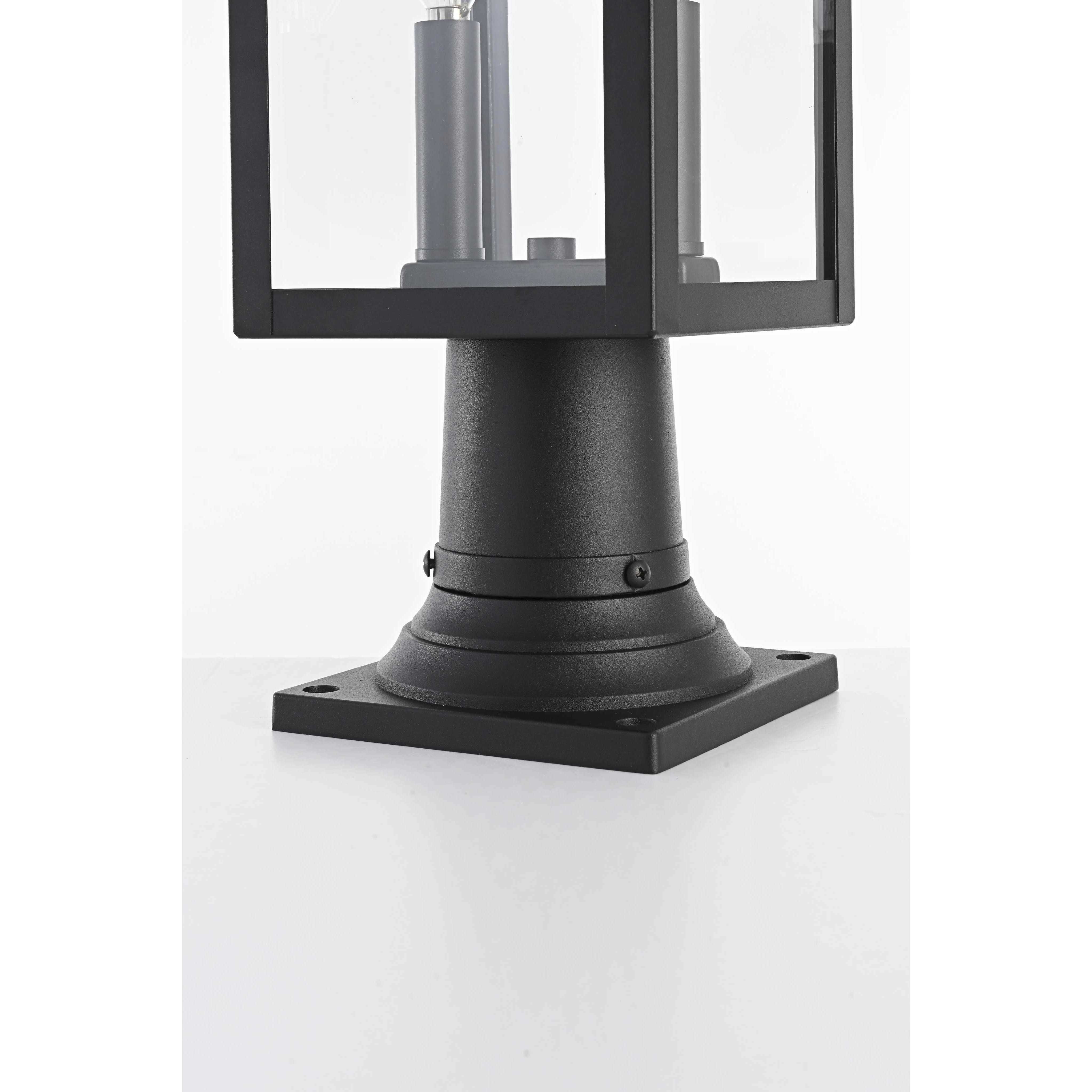 Venango 2 Light 19 inch Black Outdoor Post Light