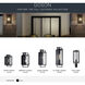 Goson 1 Light 20 inch Black Outdoor Wall Mount, Large