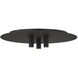 Sean Lavin Ponte LED 16 inch Nightshade Black Flush Mount Ceiling Light in LED 90 CRI 3000K 277V, Integrated LED