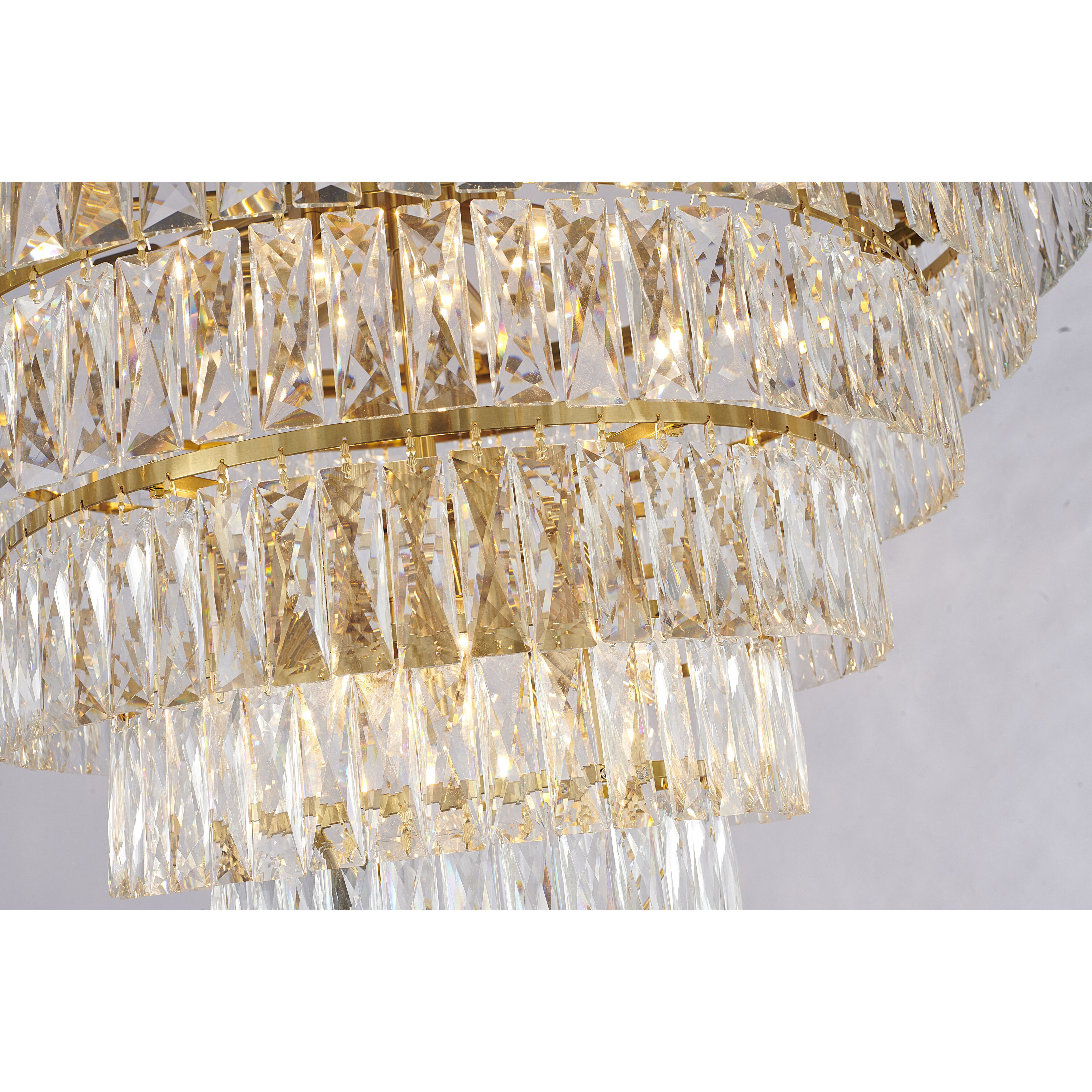 Canada 30 Light 36 inch Gold Chandelier Ceiling Light