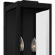 Eastover 2 Light 19 inch Earth Black Outdoor Wall Lantern, Large