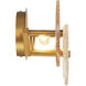 Sue Anne 2 Light 21.75 inch Gold Vanity Light Wall Light