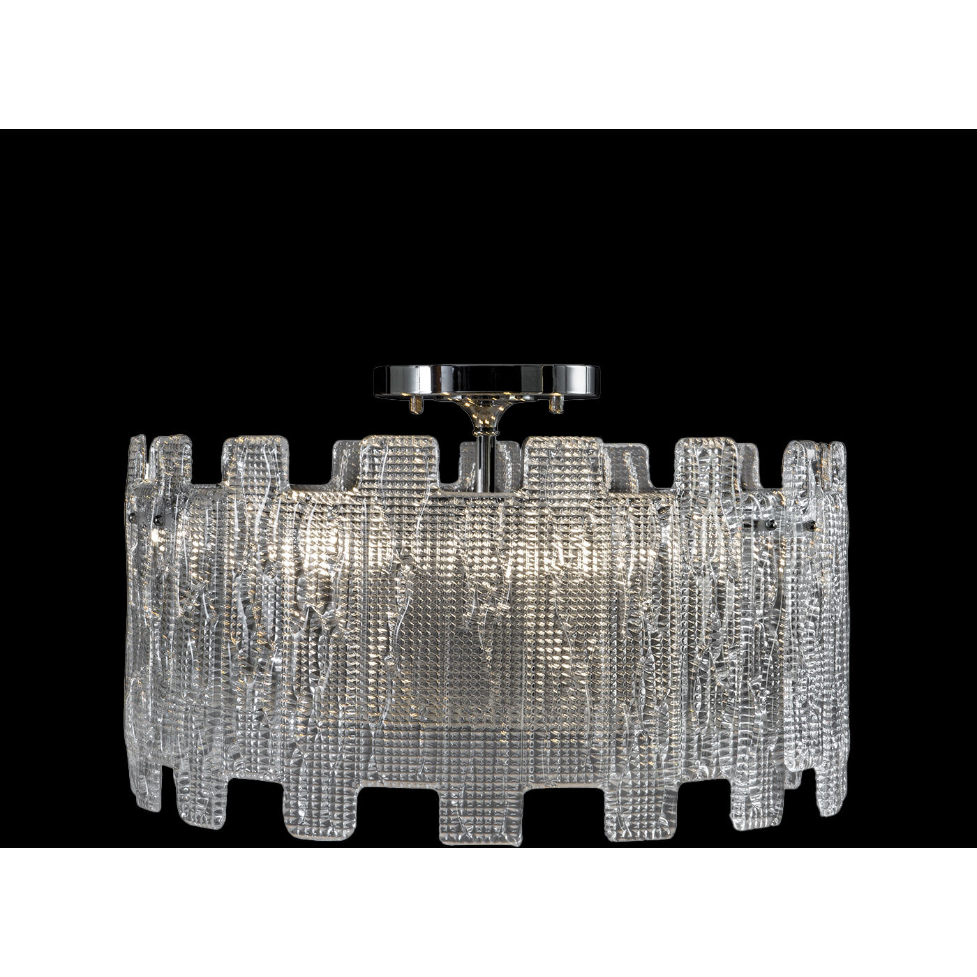 Mariner Luxury LED 24.02 inch Polished Chrome Flush Mount Ceiling Light
