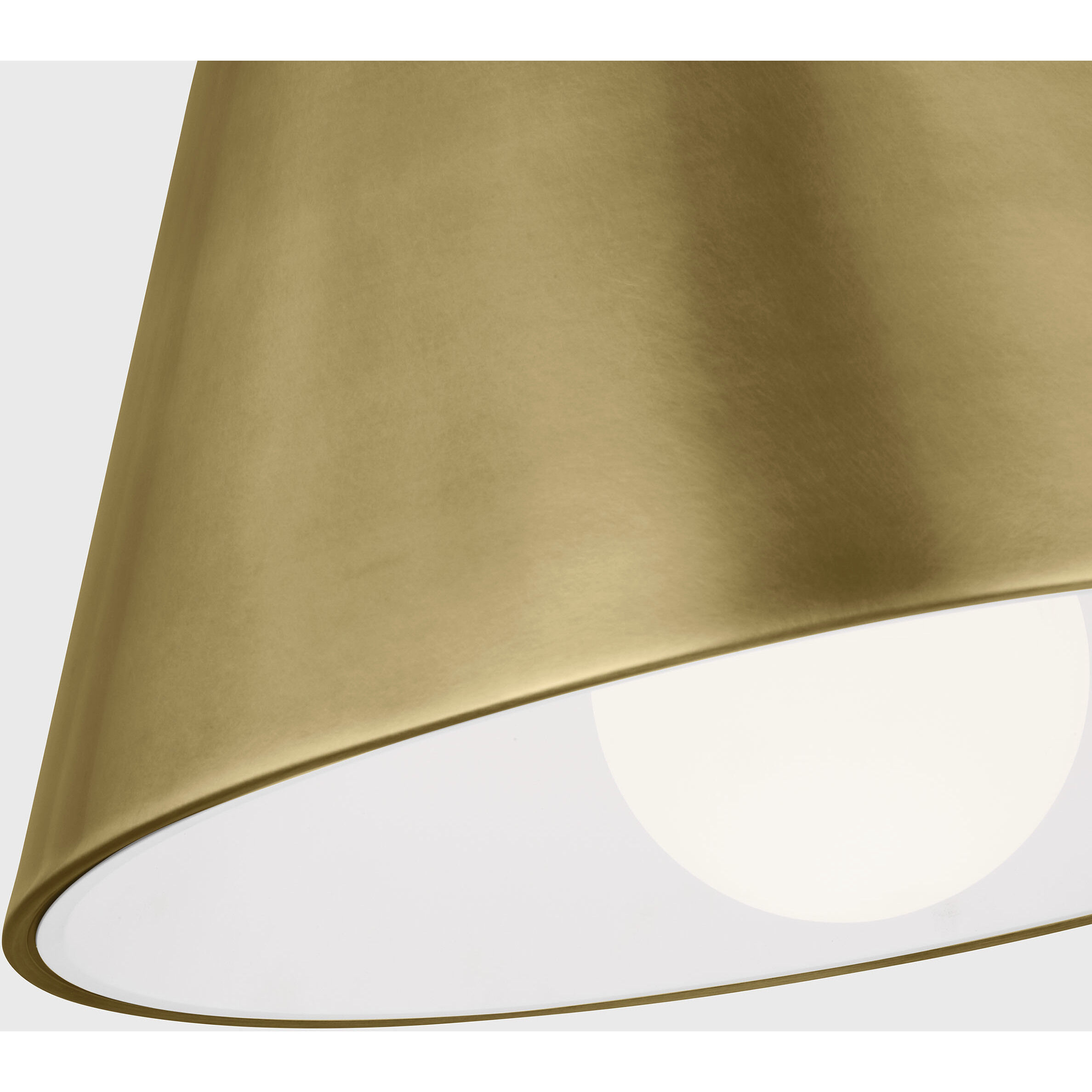 Sean Lavin Ace Line-Voltage Pendant Ceiling Light in Plated Brass