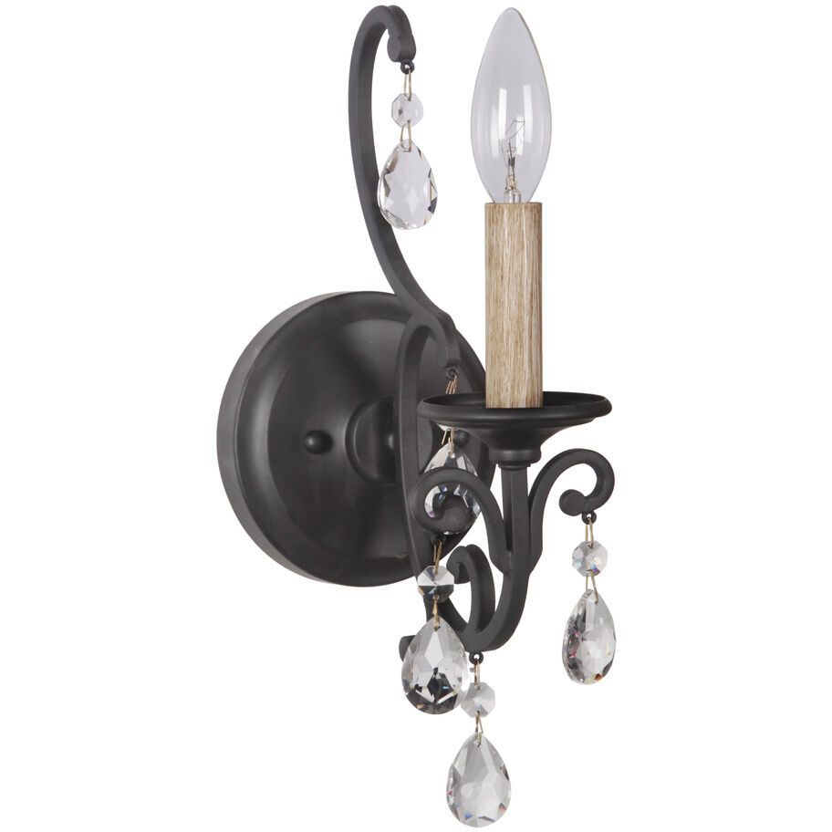 Bentley 1 Light 5 inch Matte Black Wall Sconce Wall Light