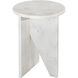 Grace 20 X 14 inch White Accent Table