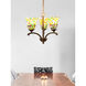 Springdale 3 Light 16 inch Antique Golden Bronze Chandelier Ceiling Light