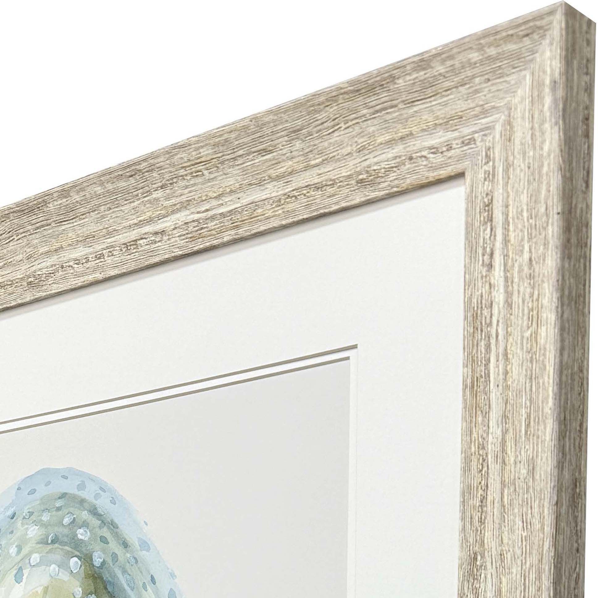 Coastal Bliss Green and Blue Framed Art, Propac