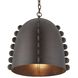 Hobbes 1 Light 13.5 inch Bronze Pendant Ceiling Light