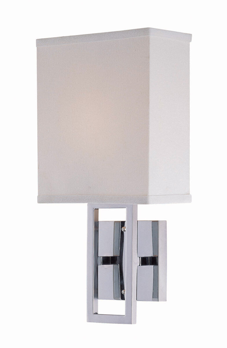 Prisca 1 Light 8 inch Chrome ADA Wall Sconce Wall Light