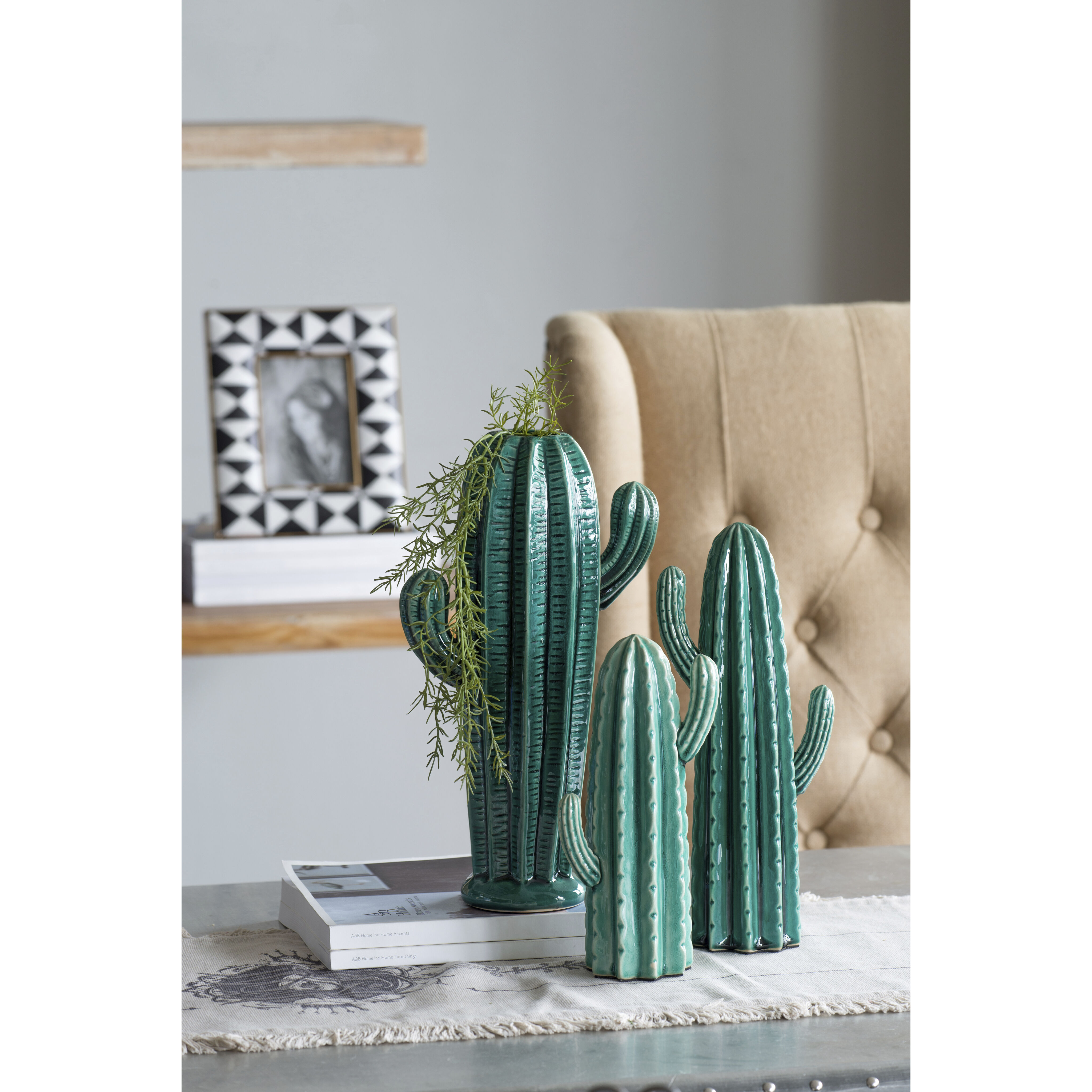 Saguaro Blue Décor