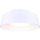 Adira LED 13.75 inch White Flush Mount Ceiling Light