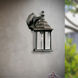 Signature 1 Light 12 inch River Rock Outdoor Wall Light