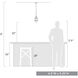 Seaport 1 Light 4.63 inch Matte Black Pendant Ceiling Light, Damp