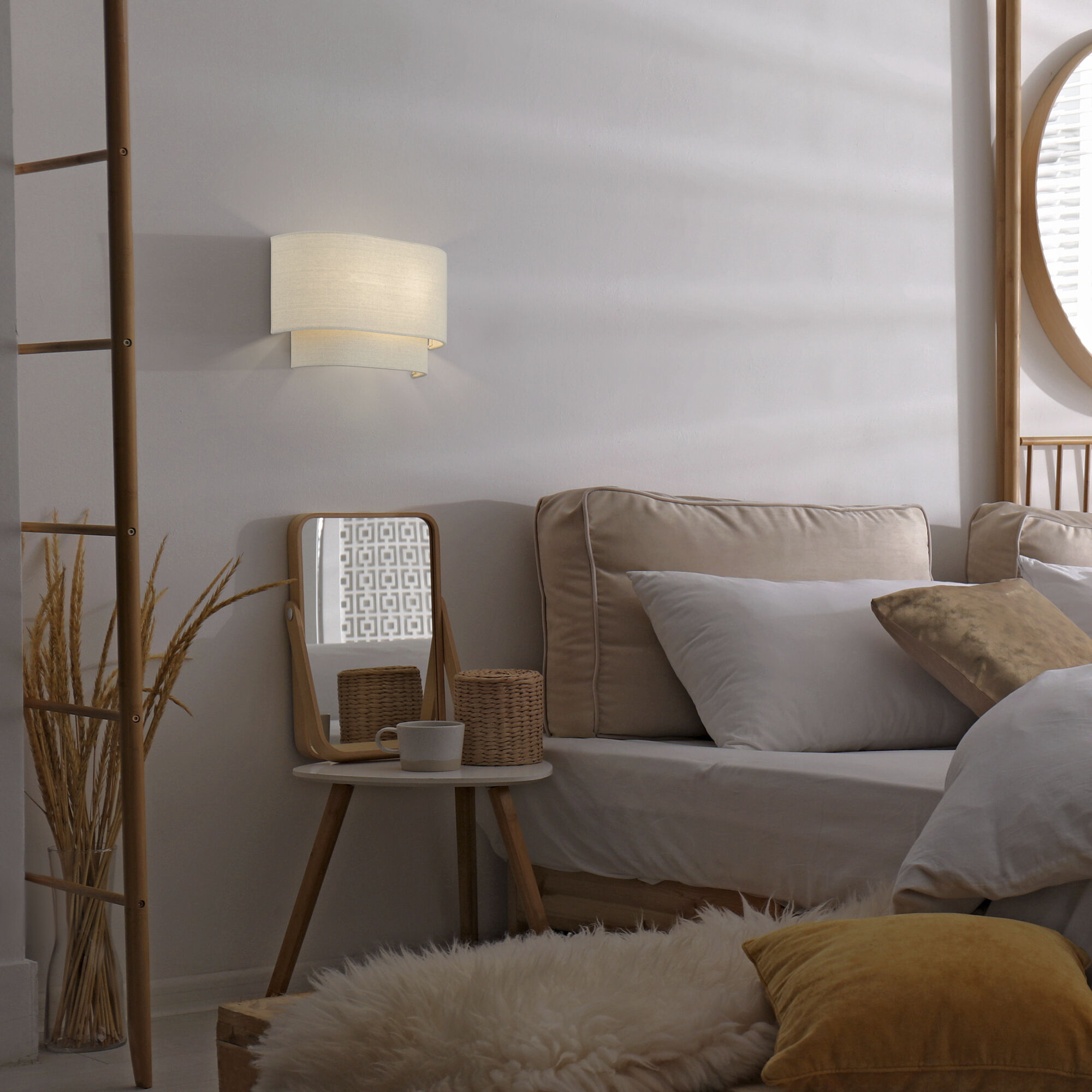 Bellingham 2 Light 13 inch Antique Gold Leaf ADA Wall Sconce Wall Light