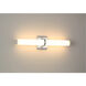 Escape LED 17 inch Brushed Steel Bath/Vanity Wall Light