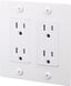 2G Duplex 125 White Outlet