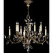 Crystal Laurel 10 Light 43 inch Gold Chandelier Ceiling Light