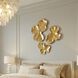 Lumina Antique Gold Leaf Wall Decor, Set of 3