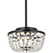 Gianna 3 Light 10 inch Black Pendant Ceiling Light