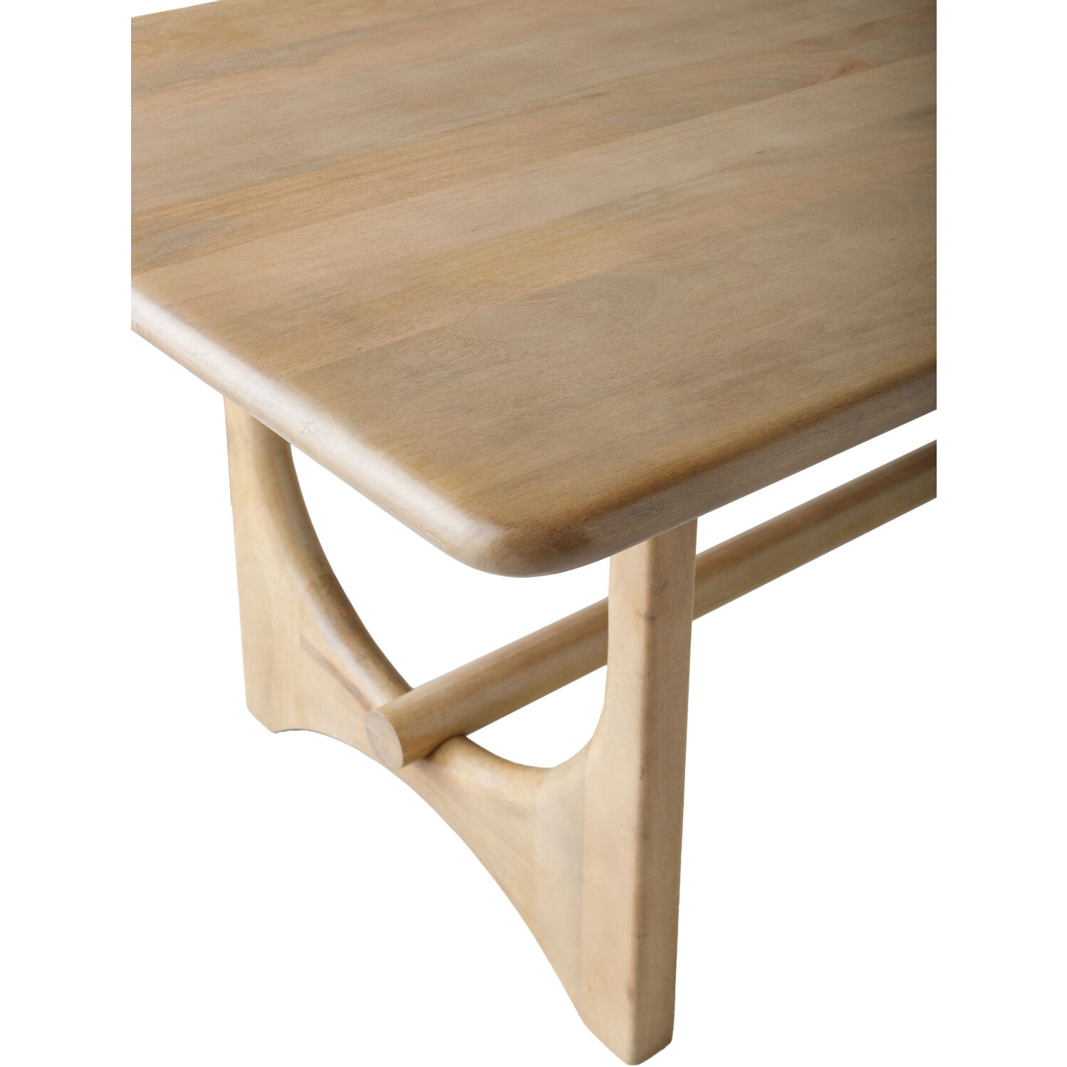 Arland 78 X 39 inch Brown Dining Table