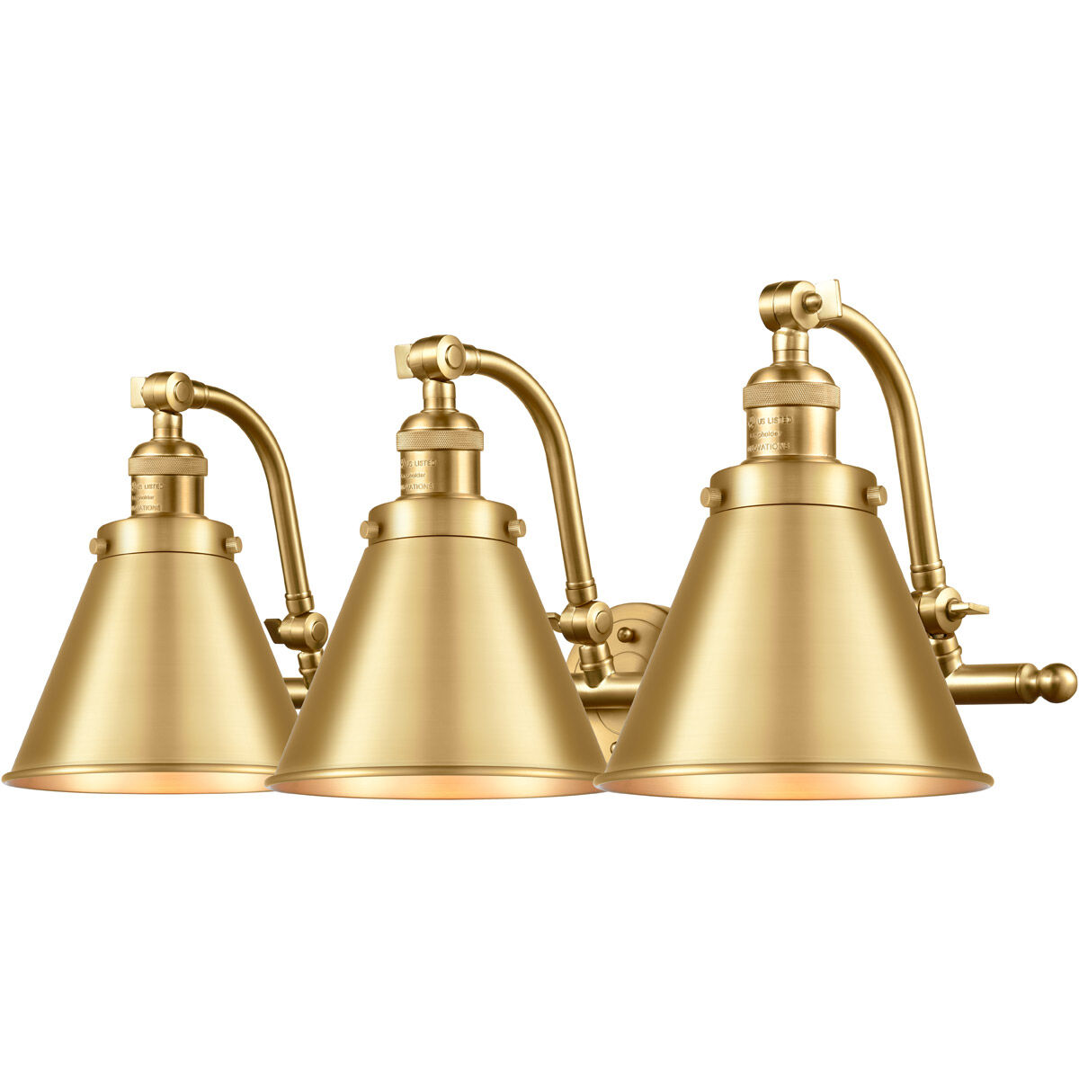 Franklin Restoration Appalachian 3 Light 28.00 inch Bathroom Vanity Light