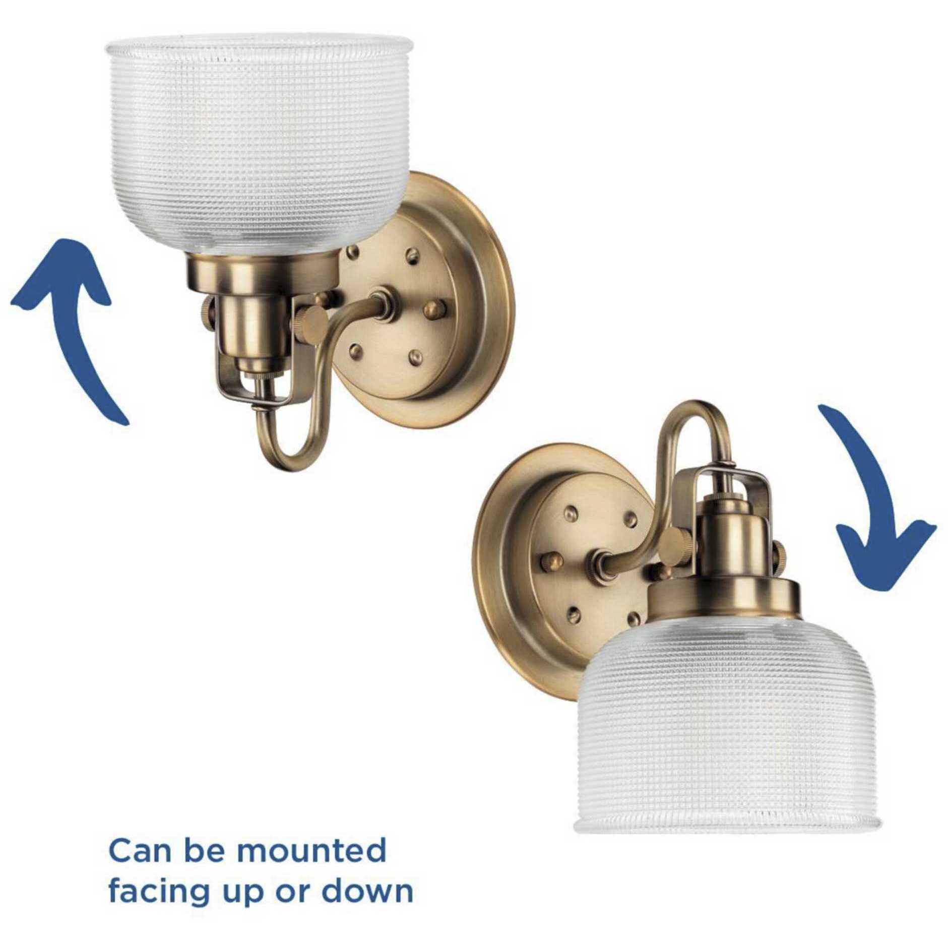 Artrude St 1 Light 5.75 inch Vintage Brass Bath Vanity Wall Light