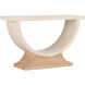 Pensacola Bay 54.5 inch White/Cream Console Table