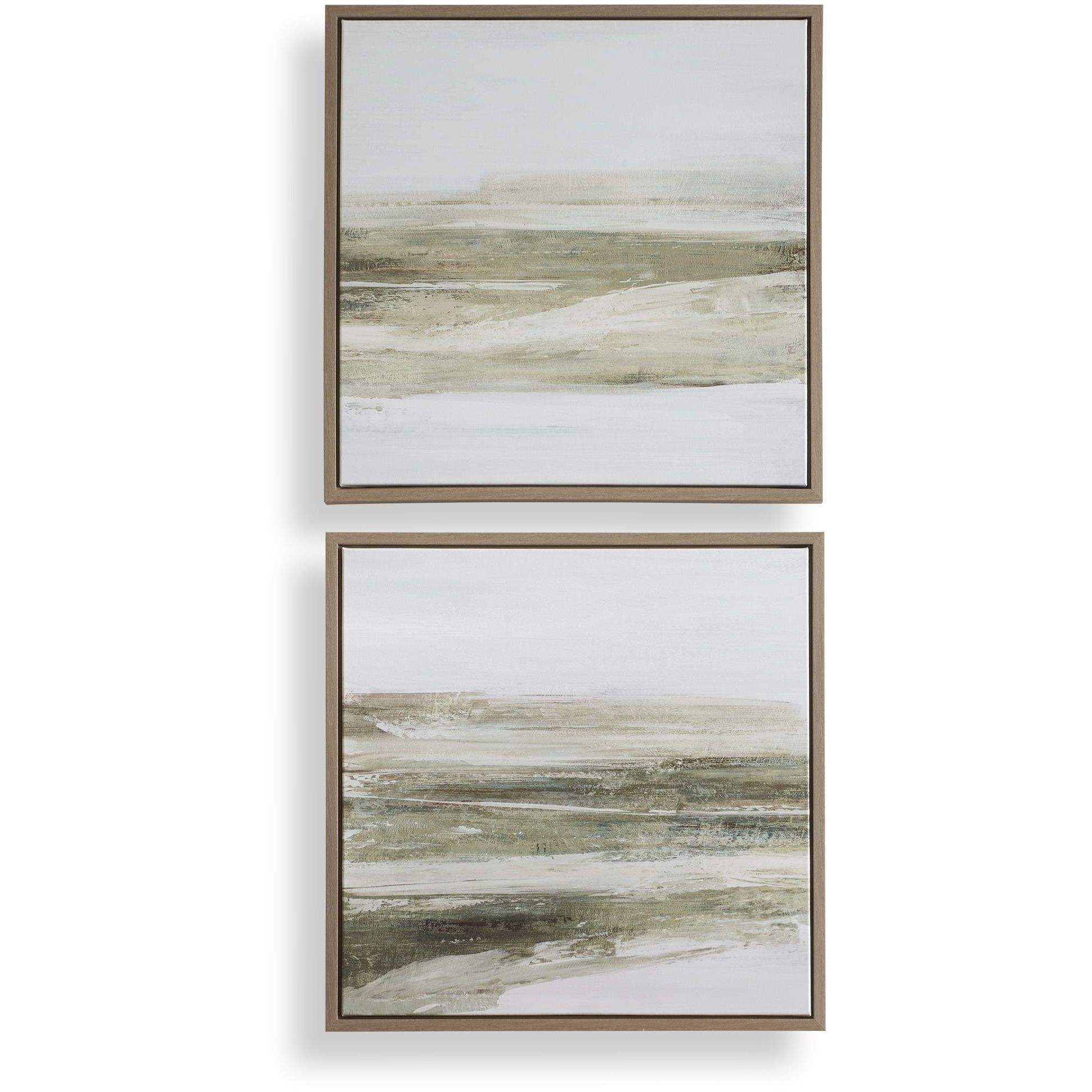 All Of A Sudden Multicolor Framed Canvases, Set of 2