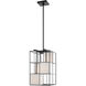 Trondheim 4 Light 10.5 inch Black Pendant Chandelier Ceiling Light